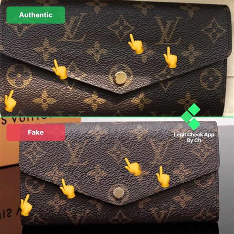 louis vuitton card holder fake vs real|is louis vuitton card holder genuine.